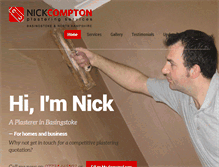Tablet Screenshot of basingstokeplastering.co.uk